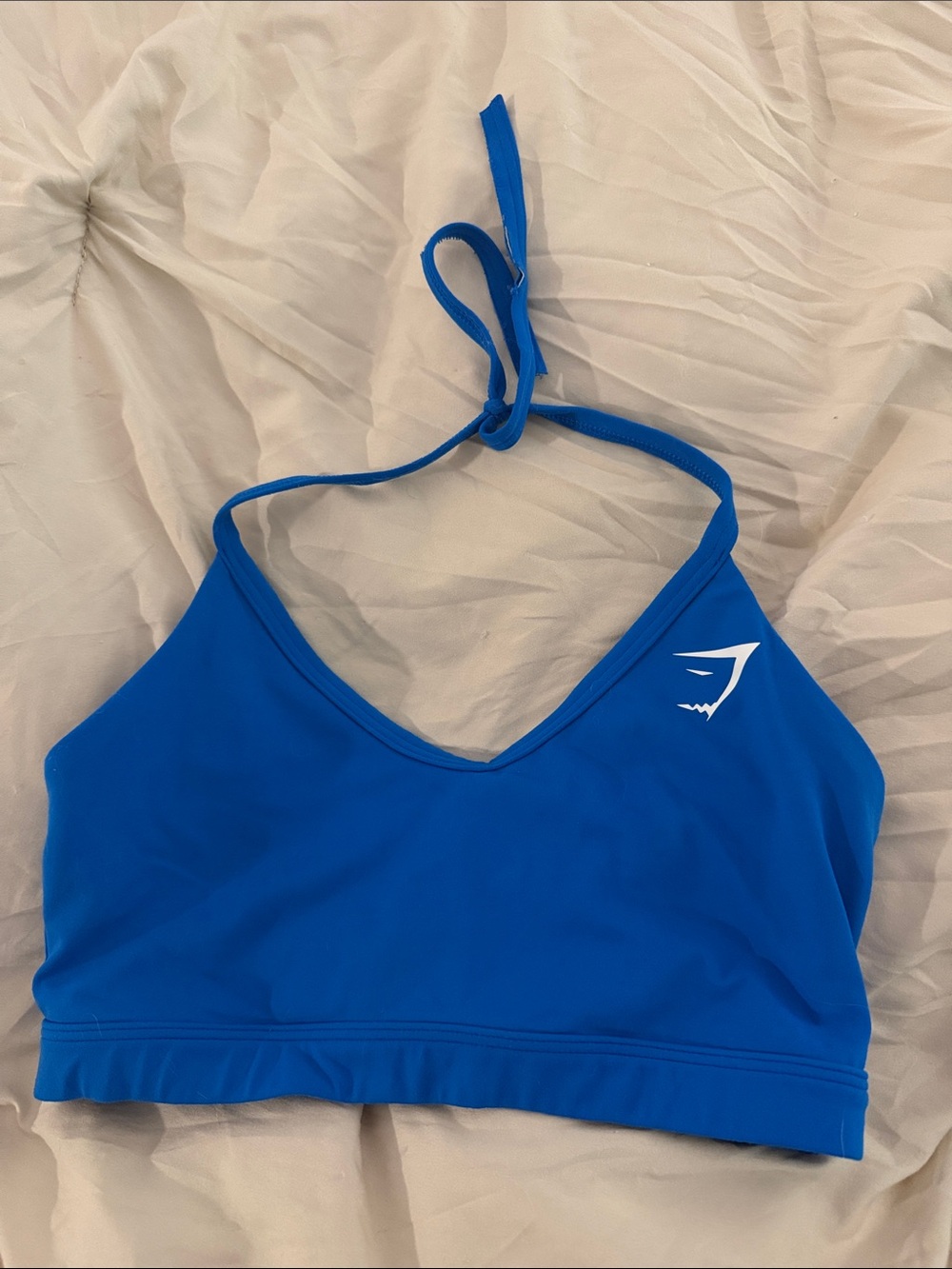 Gymshark Royal Blue Halter Sports Bralette